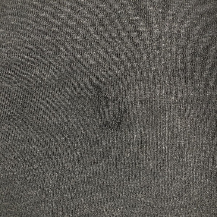 Ralph Lauren POLO by Ralph Lauren Half-Zip Sweatshirt, Men's Size L cotton Charcoal Vintage Second Hand