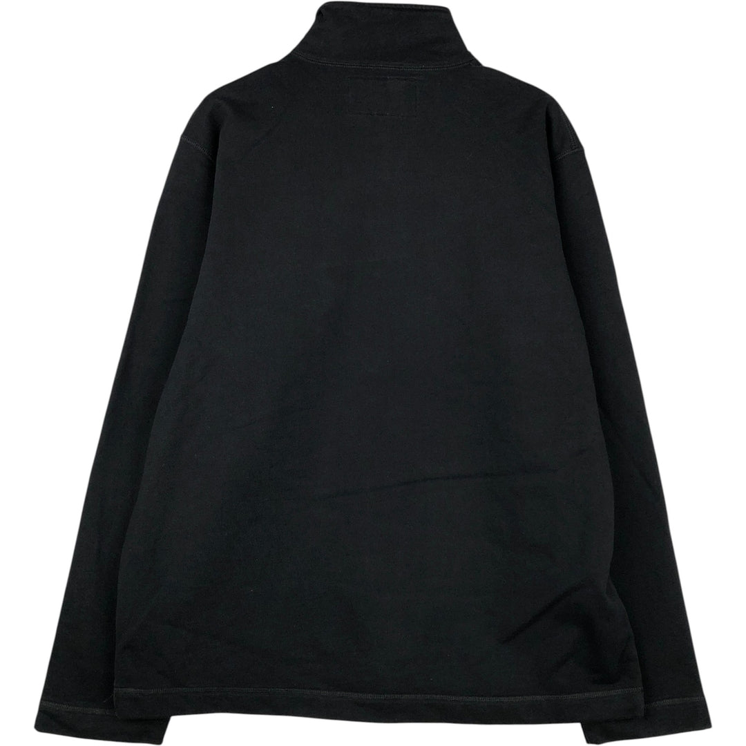 90'S Ralph Lauren POLO SPORT Half-Zip Sweatshirt, Men's Size L (approx.), Vintage cotton black type Vintage Second Hand