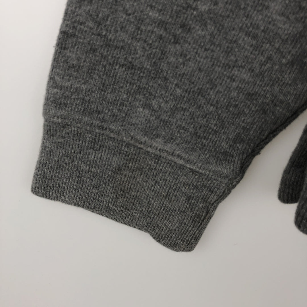 Ralph Lauren POLO by Ralph Lauren Half-Zip Sweatshirt, Men's M cotton gray type Vintage Second Hand