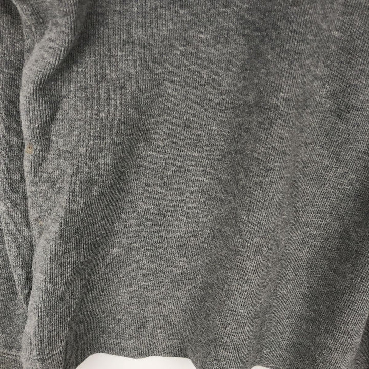 Ralph Lauren POLO by Ralph Lauren Half-Zip Sweatshirt, Men's M cotton gray type Vintage Second Hand