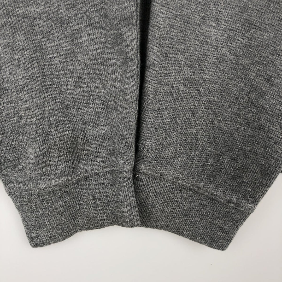 Ralph Lauren POLO by Ralph Lauren Half-Zip Sweatshirt, Men's M cotton gray type Vintage Second Hand