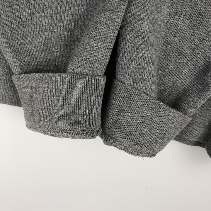 Ralph Lauren POLO by Ralph Lauren Half-Zip Sweatshirt, Men's M cotton gray type Vintage Second Hand