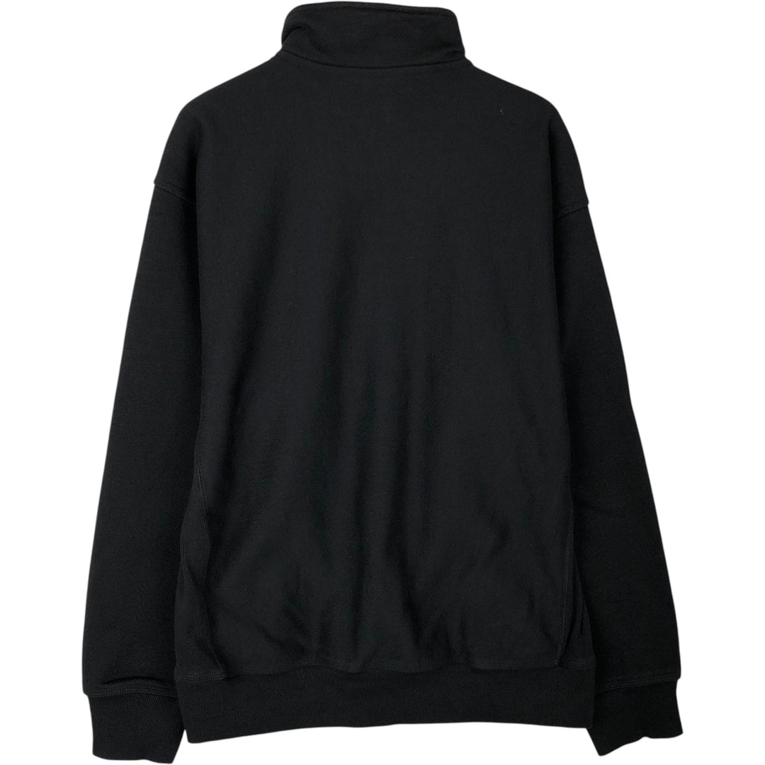 Carhartt Half-Zip Sweatshirt (Men's Size M) cotton black type Vintage Second Hand
