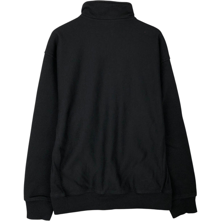 Carhartt Half-Zip Sweatshirt (Men's Size M) cotton black type Vintage Second Hand