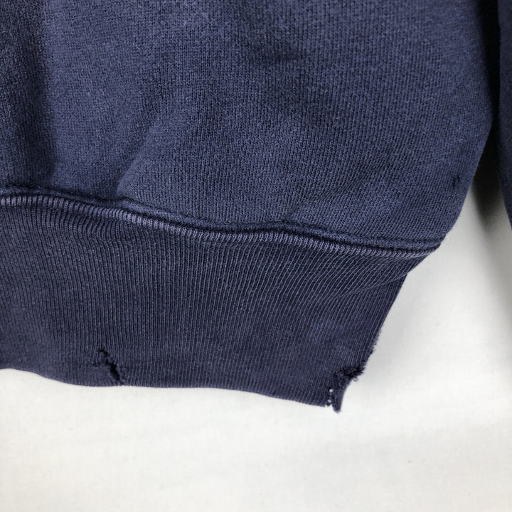 Ralph Lauren POLO SPORT half-zip sweatshirt, men's size M cotton navy blue type Vintage Second Hand