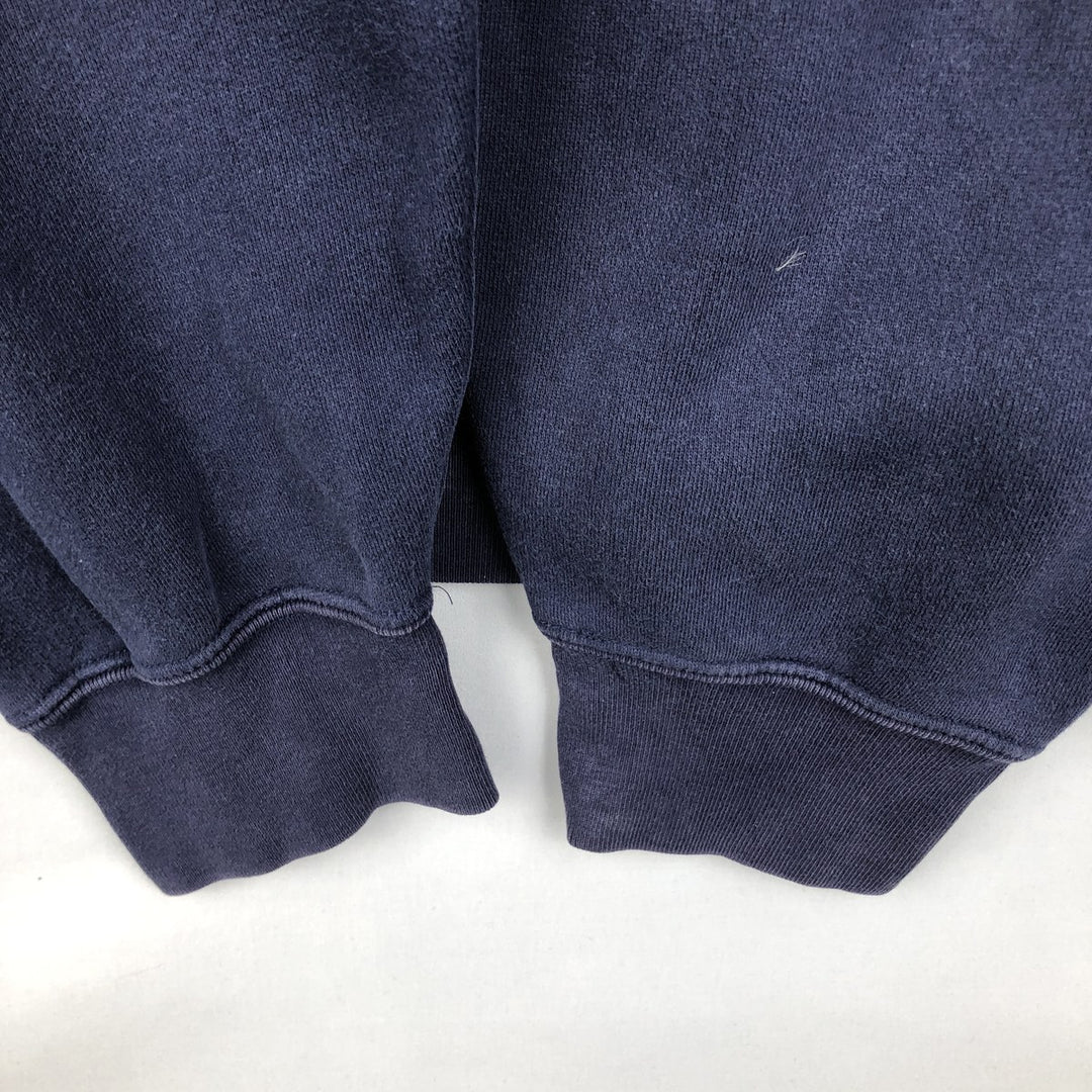 Ralph Lauren POLO SPORT half-zip sweatshirt, men's size M cotton navy blue type Vintage Second Hand