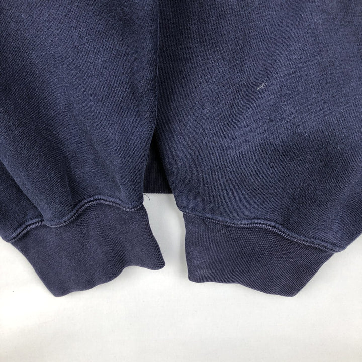 Ralph Lauren POLO SPORT half-zip sweatshirt, men's size M cotton navy blue type Vintage Second Hand