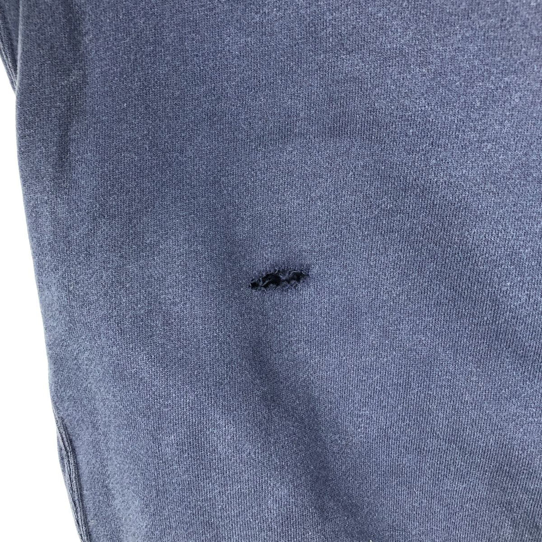 Ralph Lauren POLO SPORT half-zip sweatshirt, men's size M cotton navy blue type Vintage Second Hand