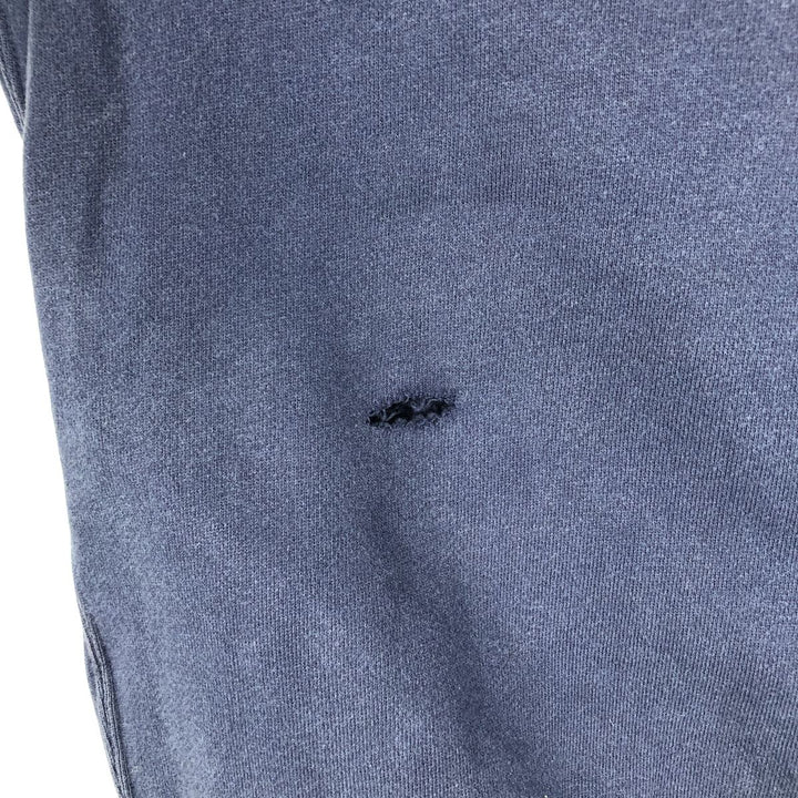 Ralph Lauren POLO SPORT half-zip sweatshirt, men's size M cotton navy blue type Vintage Second Hand