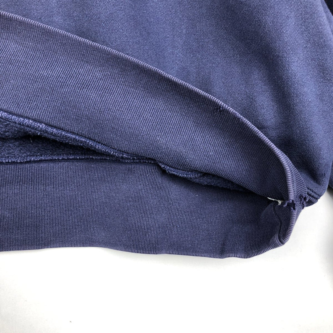Ralph Lauren POLO SPORT half-zip sweatshirt, men's size M cotton navy blue type Vintage Second Hand