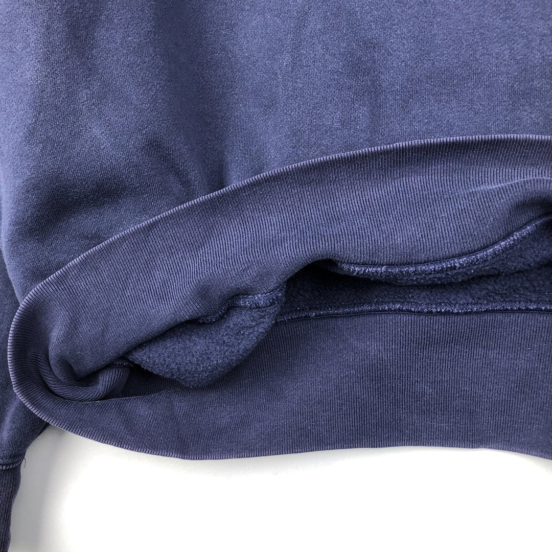 Ralph Lauren POLO SPORT half-zip sweatshirt, men's size M cotton navy blue type Vintage Second Hand
