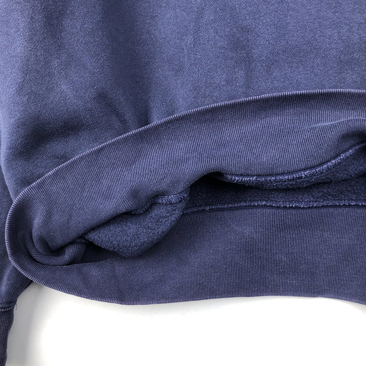 Ralph Lauren POLO SPORT half-zip sweatshirt, men's size M cotton navy blue type Vintage Second Hand