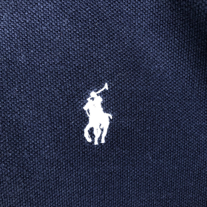Ralph Lauren POLO by Ralph Lauren Half-Zip Sweatshirt, Men's Size L cotton navy blue type Vintage Second Hand