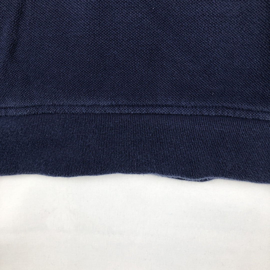 Ralph Lauren POLO by Ralph Lauren Half-Zip Sweatshirt, Men's Size L cotton navy blue type Vintage Second Hand