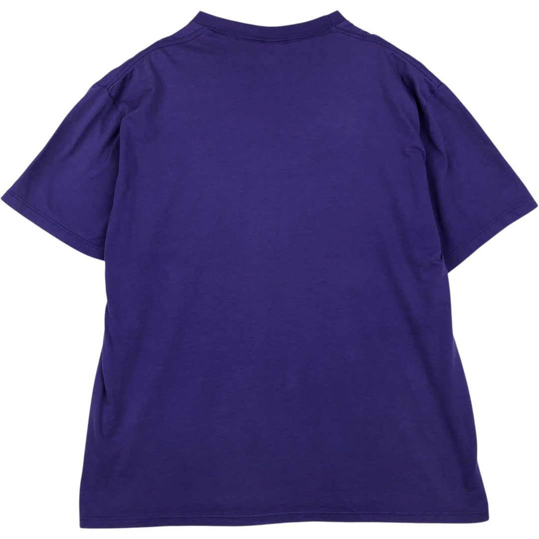 SHERRY'S LOONEY TUNES Tweety Character Print T-Shirt, Made in USA, Men's XL (approx.) polyester purple type Vintage Second Hand