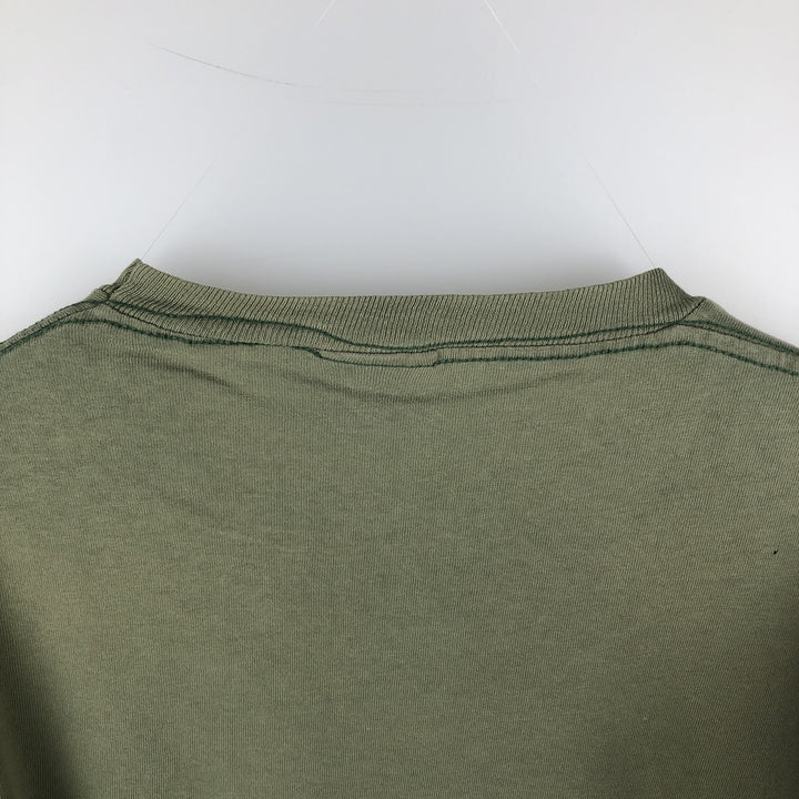 90'S Scooby-Doo anime character print T-shirt, made in USA, men's size L equivalent, vintage. cotton Khaki type Vintage Second Hand