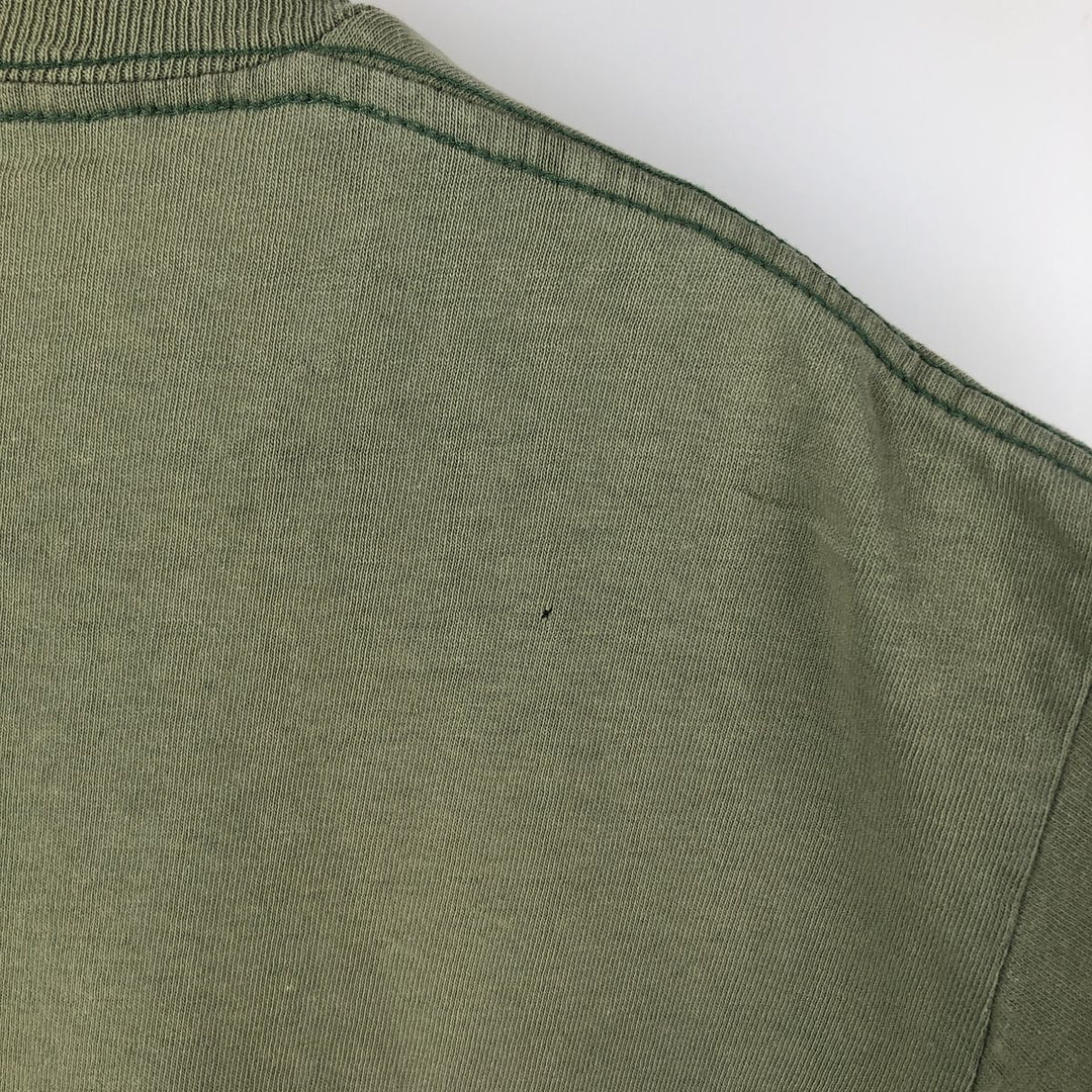 90'S Scooby-Doo anime character print T-shirt, made in USA, men's size L equivalent, vintage. cotton Khaki type Vintage Second Hand