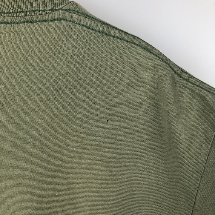 90'S Scooby-Doo anime character print T-shirt, made in USA, men's size L equivalent, vintage. cotton Khaki type Vintage Second Hand