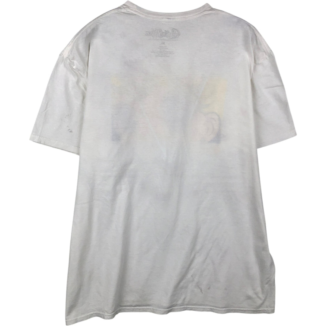 SAILOR MOON Usagi Tsukino Anime Character Print T-Shirt (Men's XL equivalent) cotton white type Vintage Second Hand
