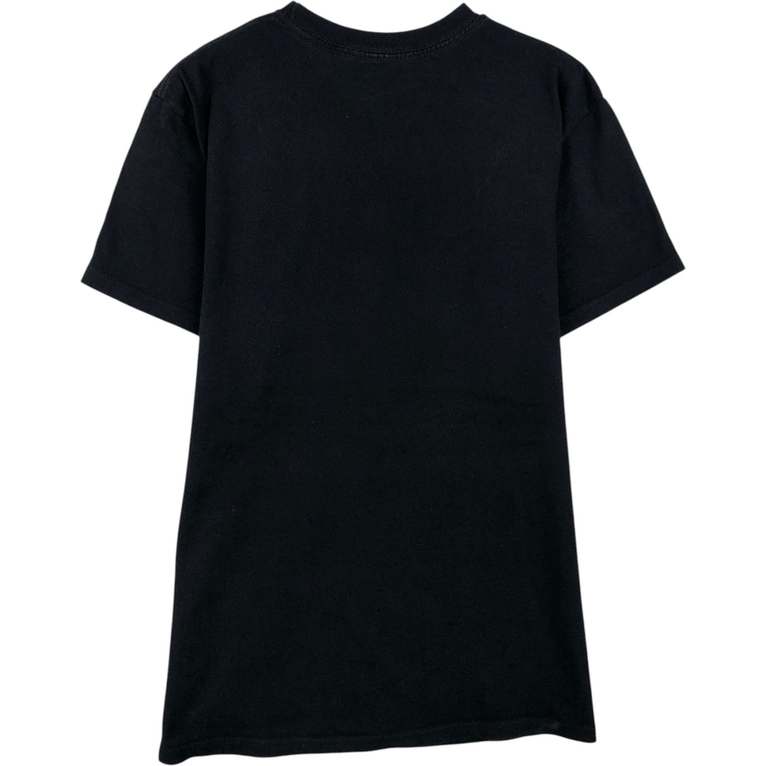 DEATH NOTE Light Yagami Anime Character Print T-Shirt (Men's Size M) cotton black type Vintage Second Hand