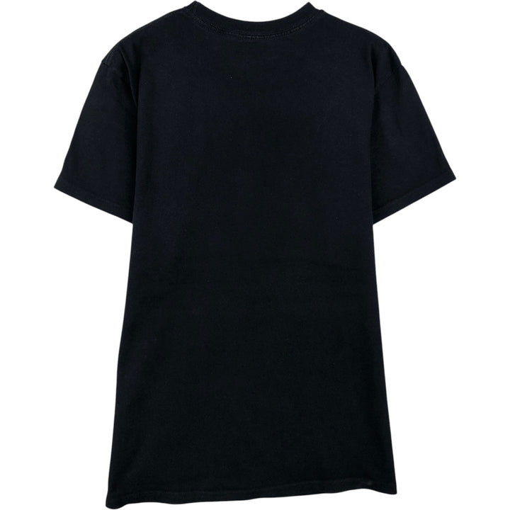 DEATH NOTE Light Yagami Anime Character Print T-Shirt (Men's Size M) cotton black type Vintage Second Hand
