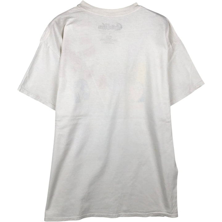 SAILOR MOON Usagi Tsukino Anime Character Print T-Shirt (Men's Size L) cotton white type Vintage Second Hand