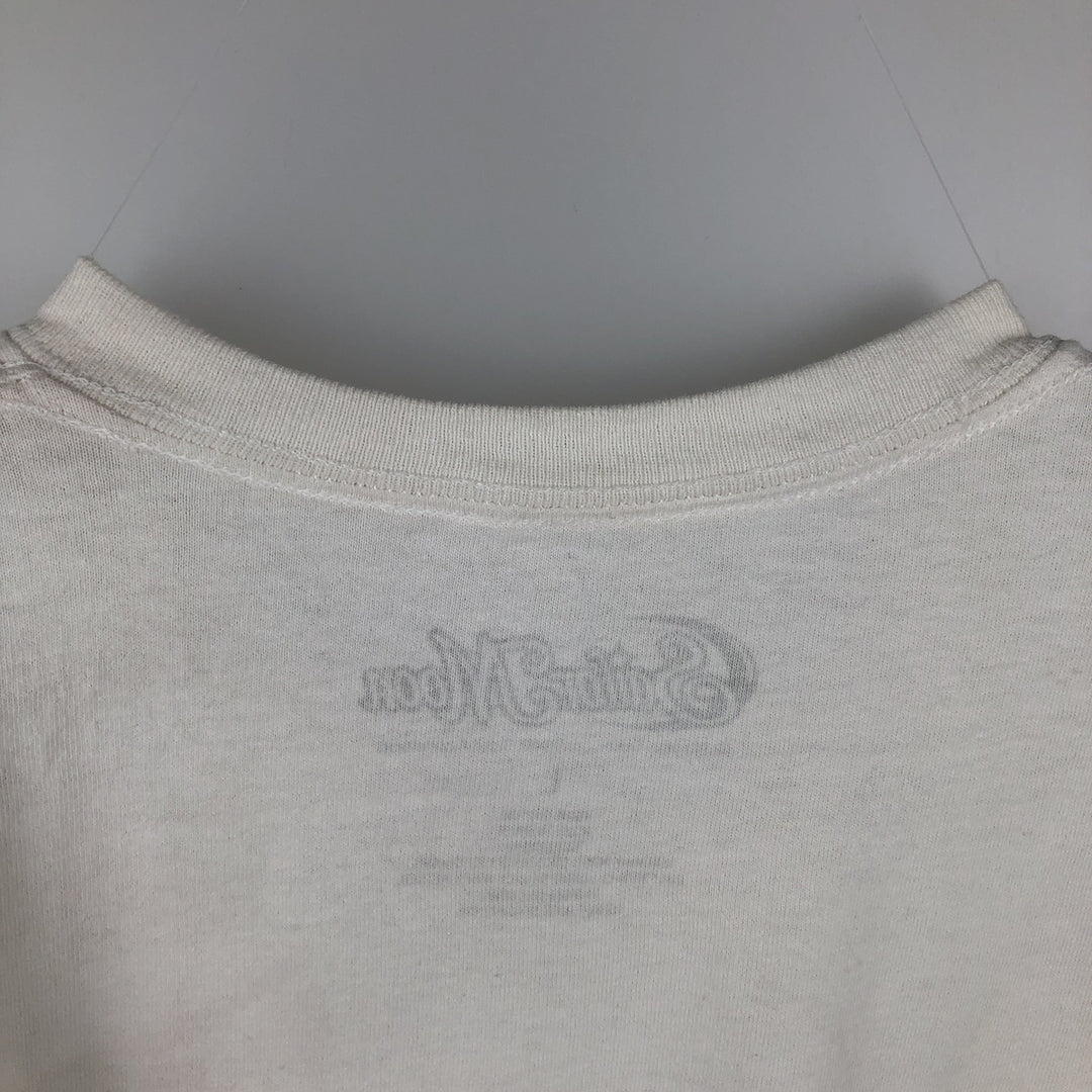 SAILOR MOON Usagi Tsukino Anime Character Print T-Shirt (Men's Size L) cotton white type Vintage Second Hand