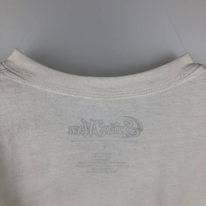 SAILOR MOON Usagi Tsukino Anime Character Print T-Shirt (Men's Size L) cotton white type Vintage Second Hand
