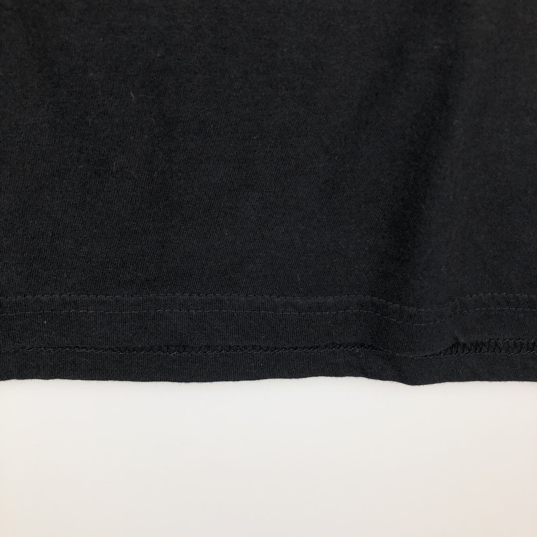 SAILOR MOON anime character print T-shirt, men's size M. cotton black type Vintage Second Hand