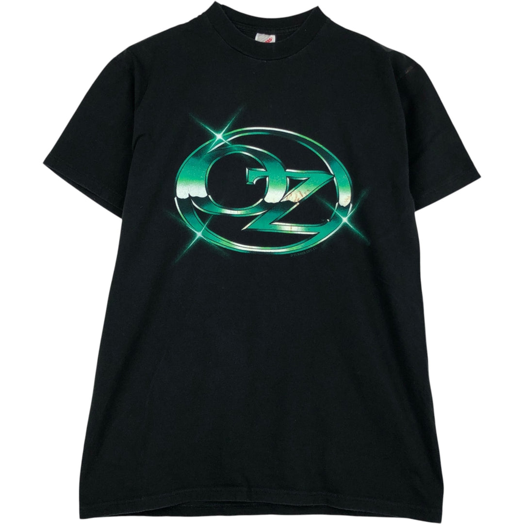 90'S Jerzees Wizard of Oz Movie T-Shirt, Made in USA, Men's Size L (approx.), Vintage cotton black type Vintage Second Hand