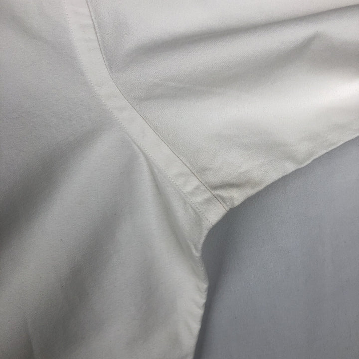 Ralph Lauren Classic Fit Long Sleeve Button Down Shirt Men's M cotton white type Vintage Second Hand