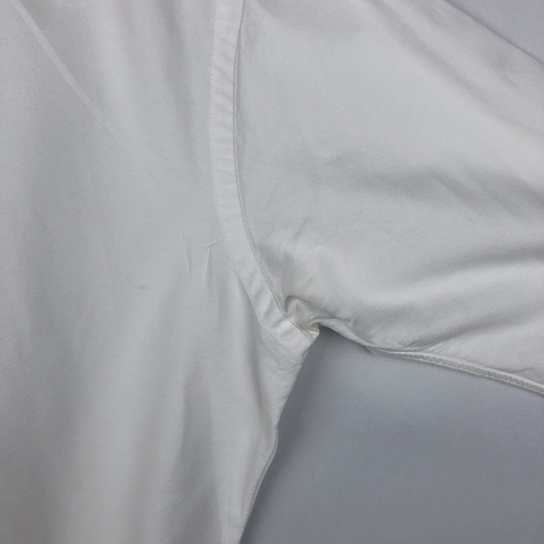 Ralph Lauren Classic Fit Long Sleeve Button Down Shirt Men's M cotton white type Vintage Second Hand