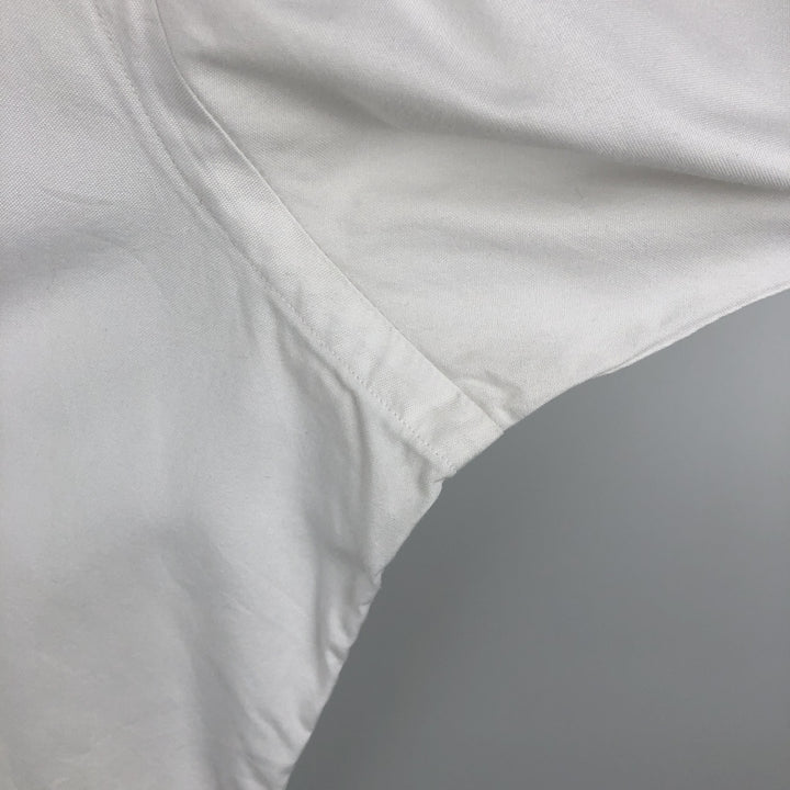 Ralph Lauren Classic Fit Long Sleeve Button Down Shirt Men's M cotton white type Vintage Second Hand