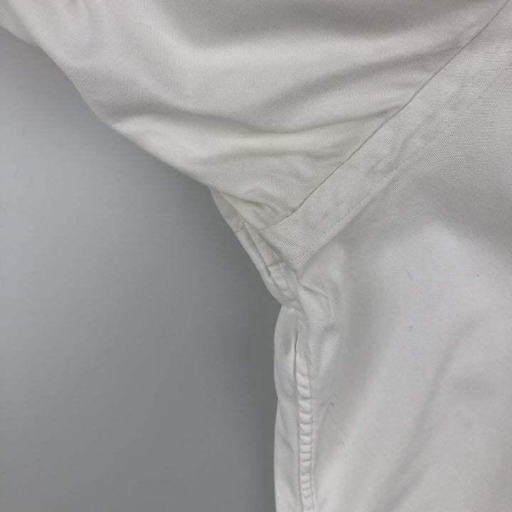Ralph Lauren Classic Fit Long Sleeve Button Down Shirt Men's M cotton white type Vintage Second Hand