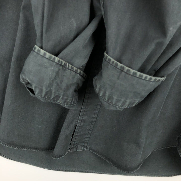 Ralph Lauren BLAKE long sleeve button down shirt, men's XL size cotton black type Vintage Second Hand