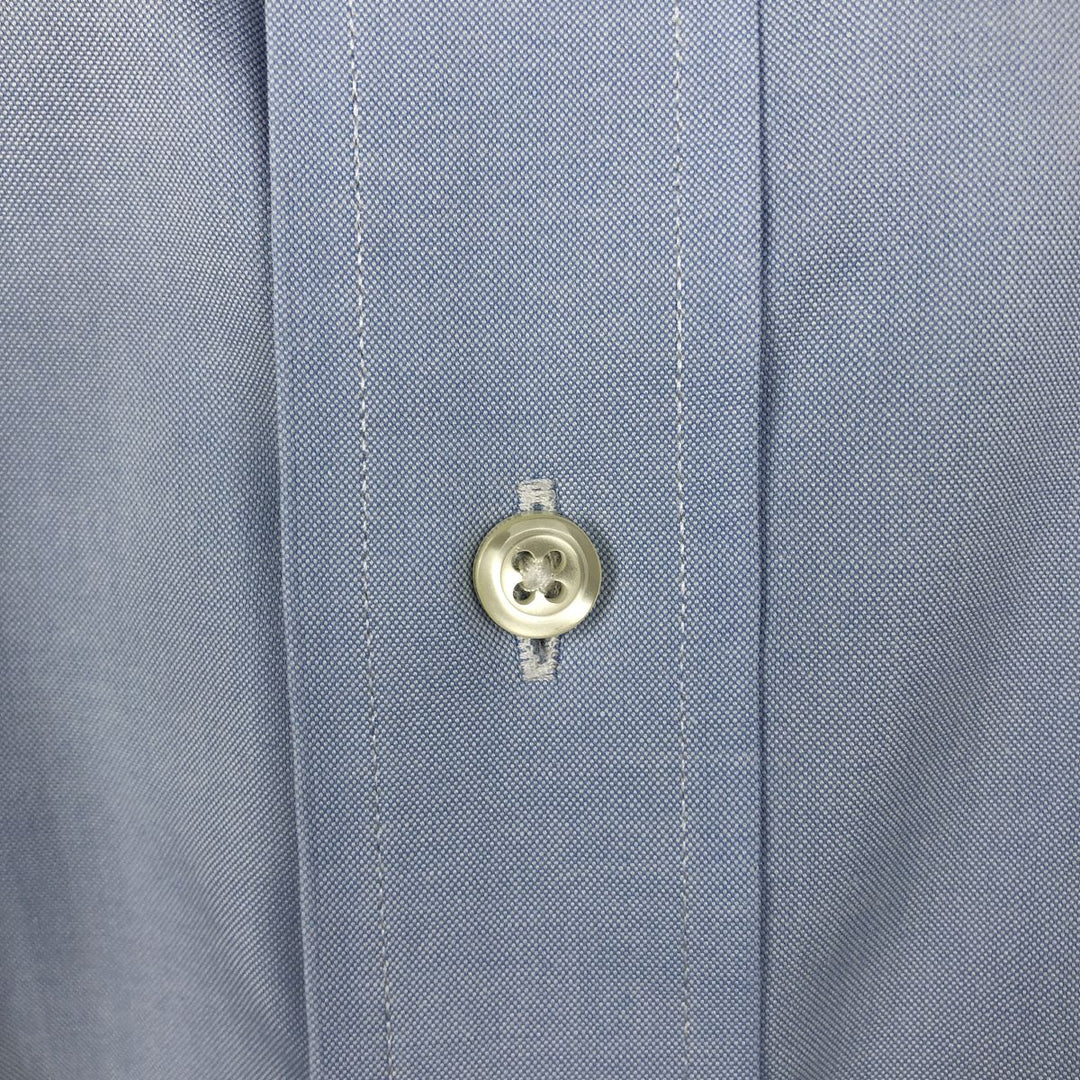 Brooks Brothers Est.1818 Wide Collar Long Sleeve Cotton Shirt Men's Size L Supima Cotton Blue type light blue Vintage Second Hand