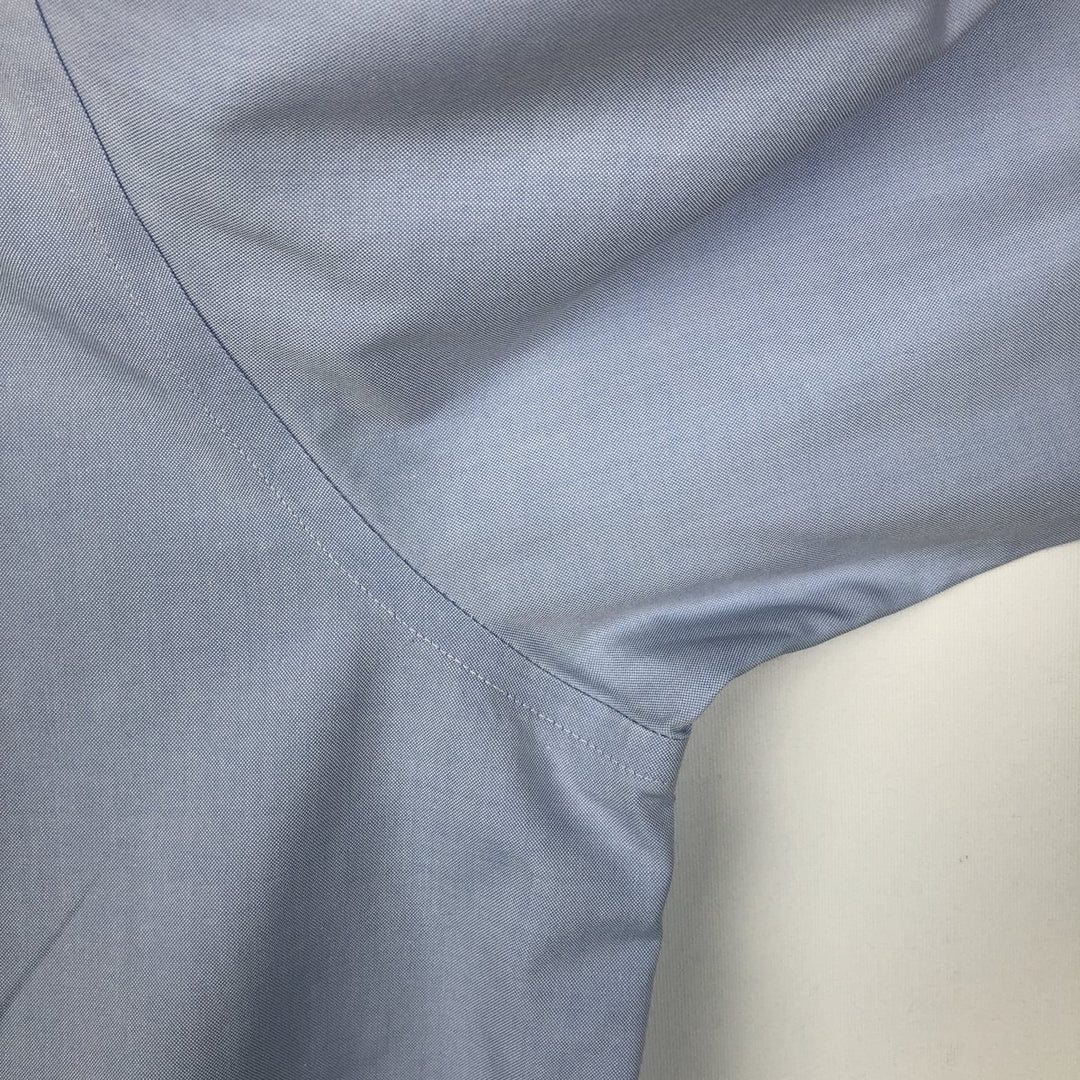 Brooks Brothers Est.1818 Wide Collar Long Sleeve Cotton Shirt Men's Size L Supima Cotton Blue type light blue Vintage Second Hand