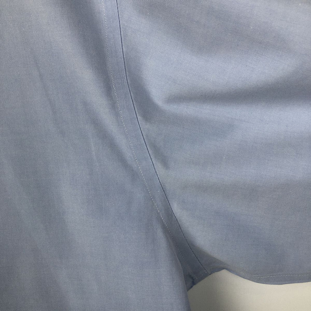 Brooks Brothers Est.1818 Wide Collar Long Sleeve Cotton Shirt Men's Size L Supima Cotton Blue type light blue Vintage Second Hand