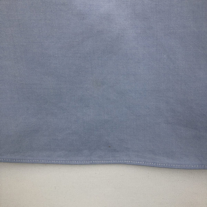 Brooks Brothers Est.1818 Wide Collar Long Sleeve Cotton Shirt Men's Size L Supima Cotton Blue type light blue Vintage Second Hand
