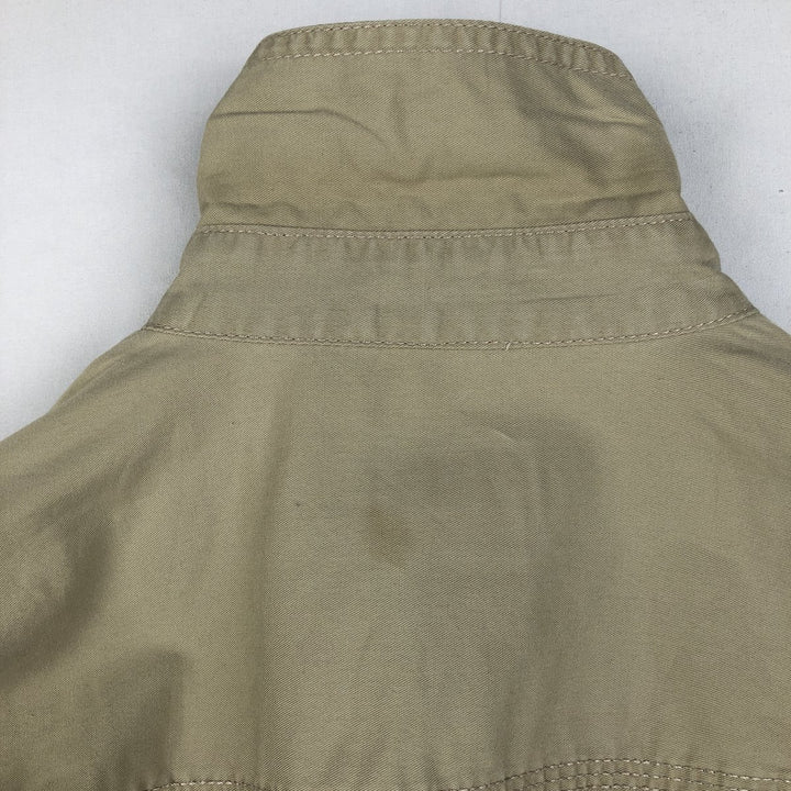 90s-00'S Calvin Klein Jeans Long-Sleeve Cotton Shirt, Men's Size L (approx.) cotton Beige type Vintage Second Hand