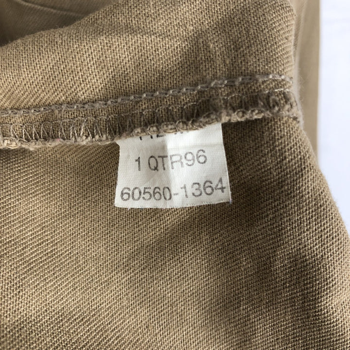 Levi's 60560-1364 Long-Sleeve Cotton Shirt, Men's Size XL (approx.) cotton Beige type Vintage Second Hand
