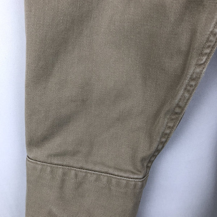 Carhartt Long-Sleeve Western Shirt, Made in USA, Men's Size XL (approx.) cotton Beige type Vintage Second Hand
