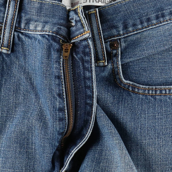 2000'S Levi's 569 Loose Straight Denim Shorts (Men's W33 equivalent) cotton blue type Vintage Second Hand