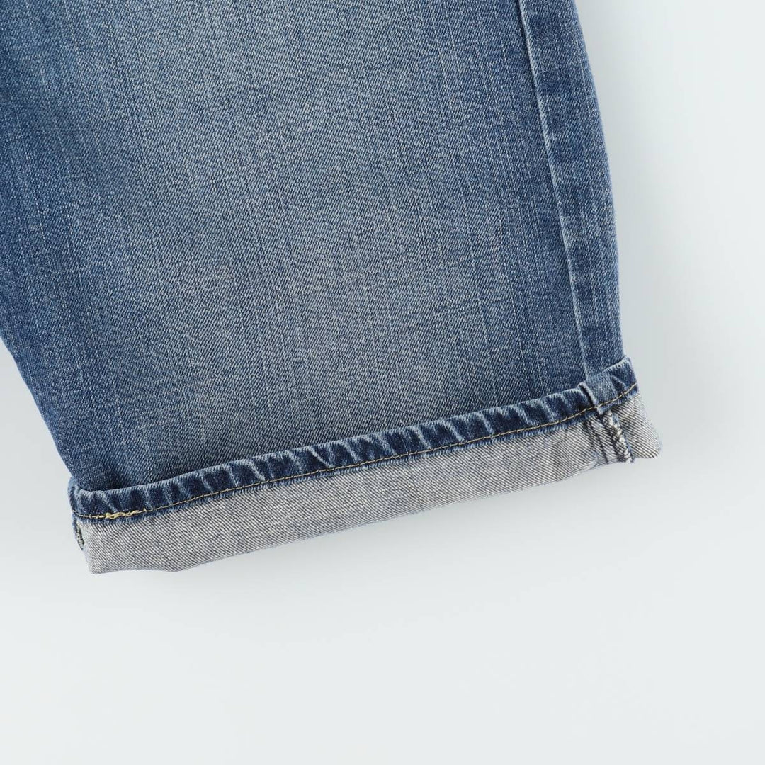 2000'S Levi's 569 Loose Straight Denim Shorts (Men's W33 equivalent) cotton blue type Vintage Second Hand