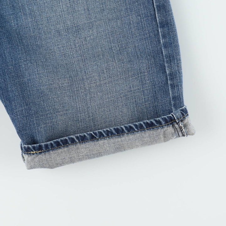 2000'S Levi's 569 Loose Straight Denim Shorts (Men's W33 equivalent) cotton blue type Vintage Second Hand