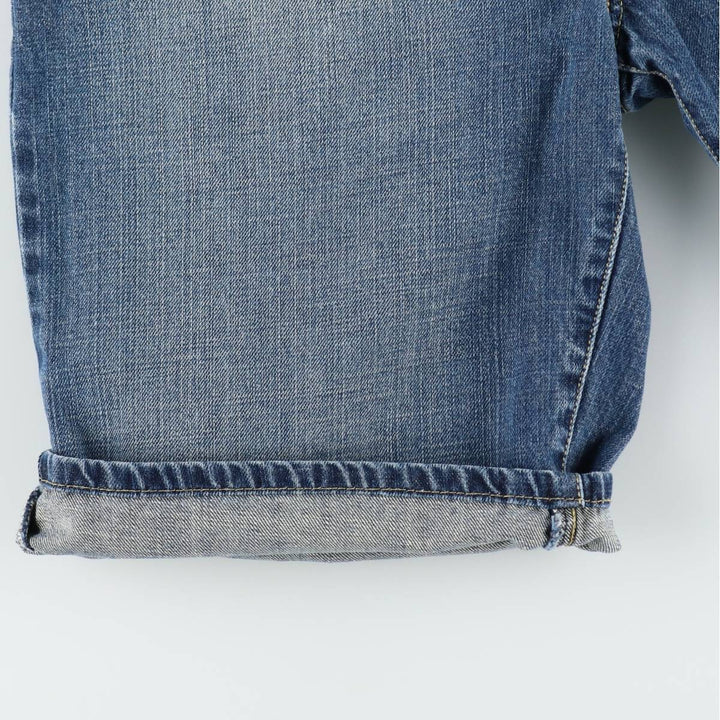 2000'S Levi's 569 Loose Straight Denim Shorts (Men's W33 equivalent) cotton blue type Vintage Second Hand