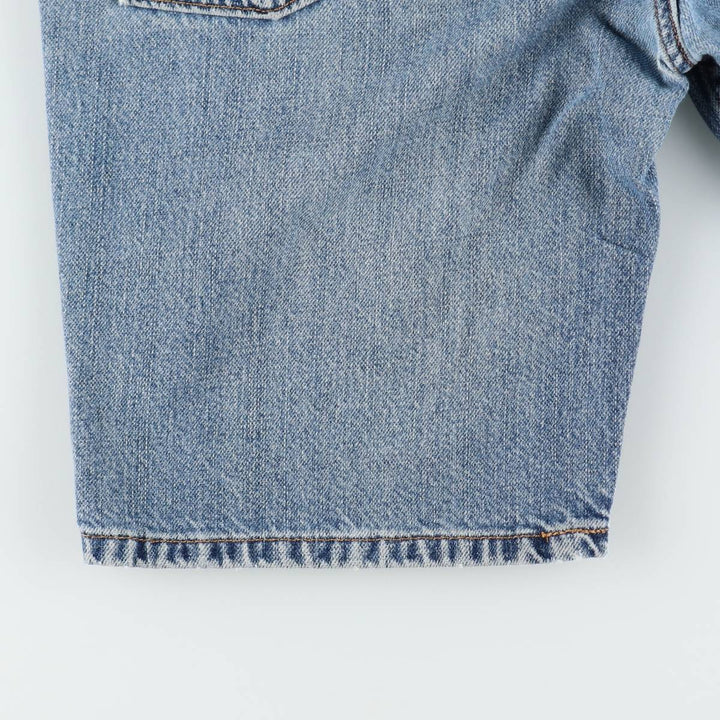 2000'S Levi's 505 Regular Fit Denim Shorts (Men's size W32 equivalent) cotton blue type Vintage Second Hand