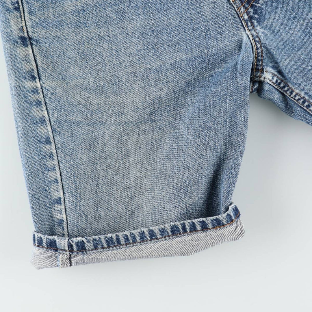 2000'S Levi's 505 Regular Fit Denim Shorts (Men's size W32 equivalent) cotton blue type Vintage Second Hand