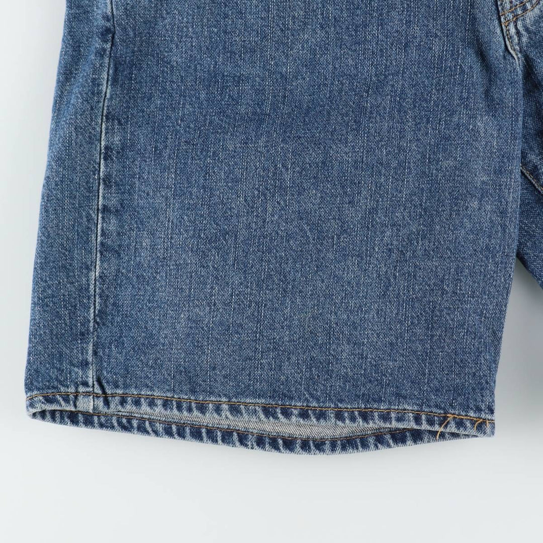 Levi's 550 Relaxed Fit Coupe Relax Denim Shorts (Men's W36 equivalent) cotton blue type Vintage Second Hand