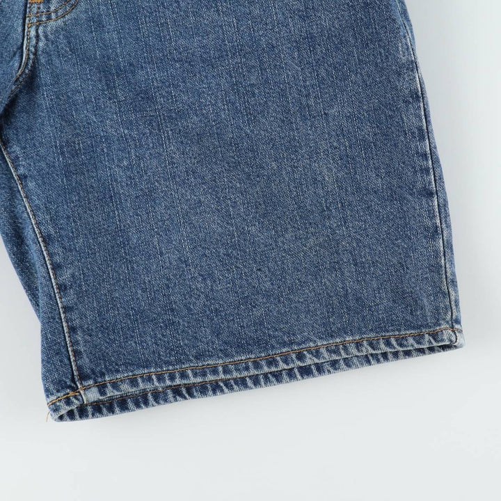 Levi's 550 Relaxed Fit Coupe Relax Denim Shorts (Men's W36 equivalent) cotton blue type Vintage Second Hand